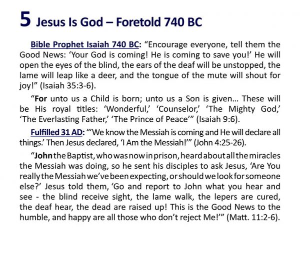 10 Prophecies About Jesus - Nativity - Image 7