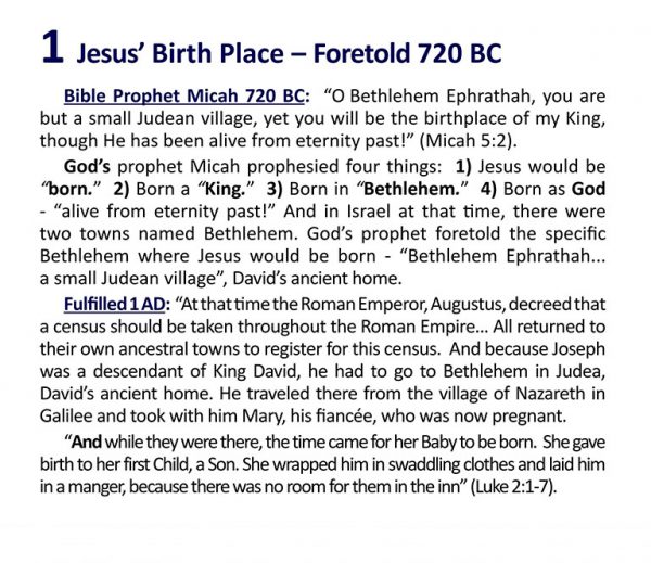 10 Prophecies About Jesus - Nativity - Image 3