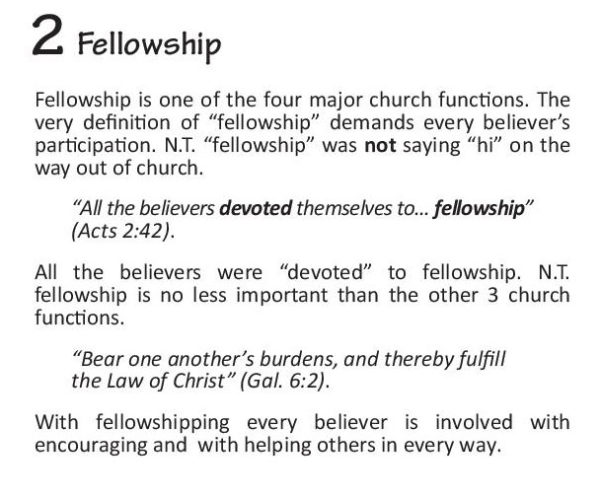 The 4 Church Functions - Image 5