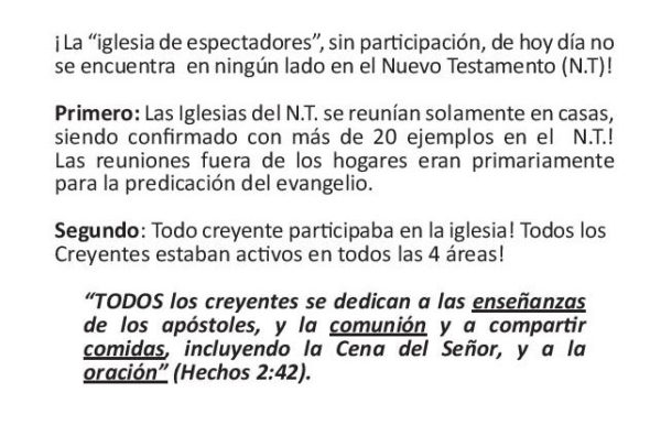 las 4 Funciones de la Iglesia - [the 4 Church Functions in Spanish] - Image 2