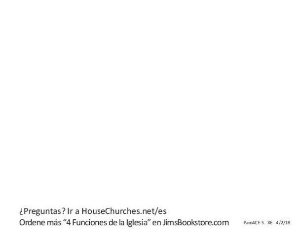 las 4 Funciones de la Iglesia - [the 4 Church Functions in Spanish] - Image 11