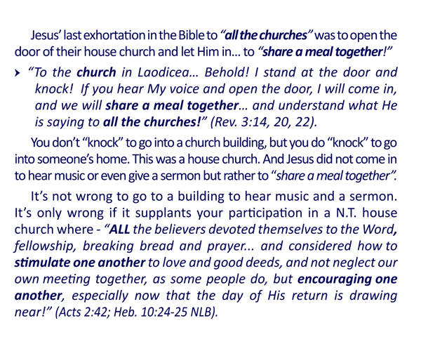 House Churches - Image 11